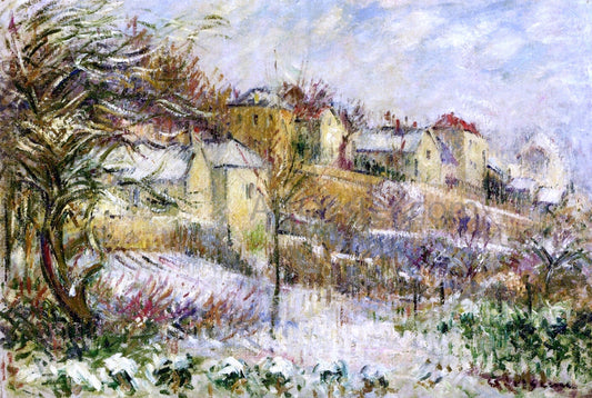  Gustave Loiseau L'Hermitage in Pontoise - Canvas Print