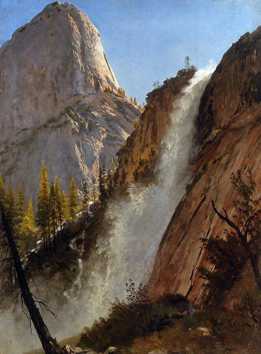  Albert Bierstadt Liberty Cam, Yosemite - Canvas Print