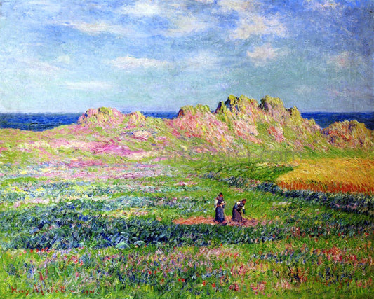  Henri Moret L'Ile d'Ouessant - Canvas Print