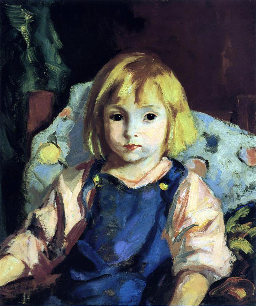  Robert Henri Little Carl (Karl Schleicher) - Canvas Print