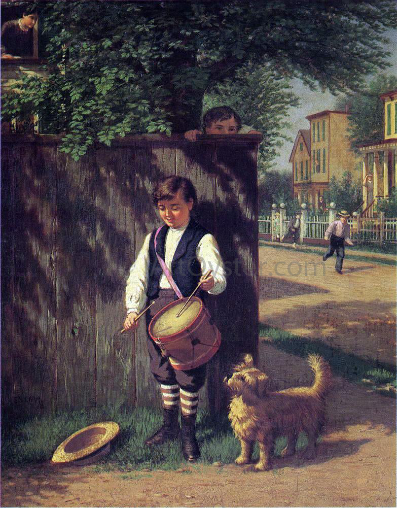  Samuel S Carr Little Drummer Boy - Canvas Print