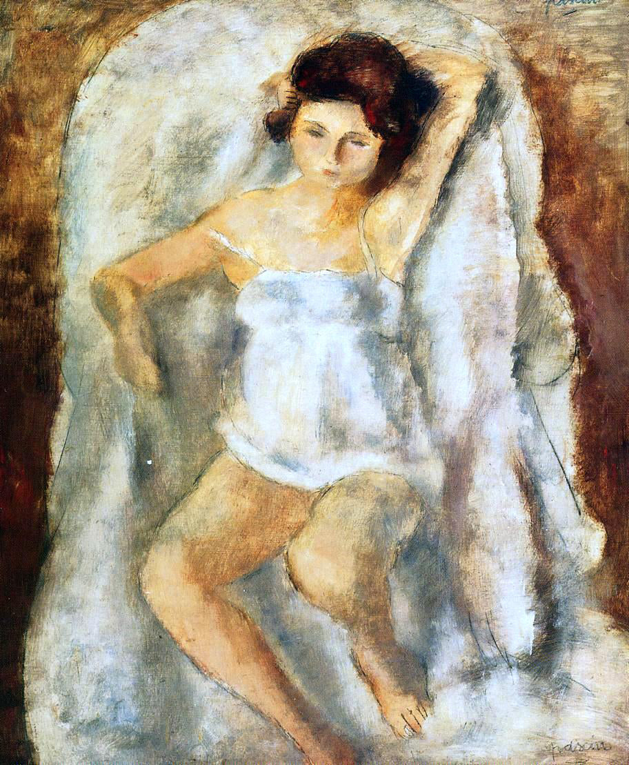  Jules Pascin Little Lysis - Canvas Print