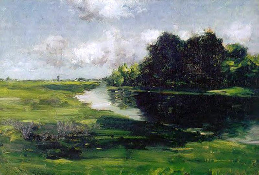  William Merritt Chase Long Island Landscape after a Shower of Rain - Canvas Print