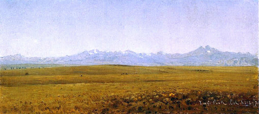  Sanford Robinson Gifford Long's Peak, Colorado - Canvas Print