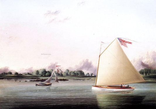  James E Buttersworth Louisa Randell - Canvas Print