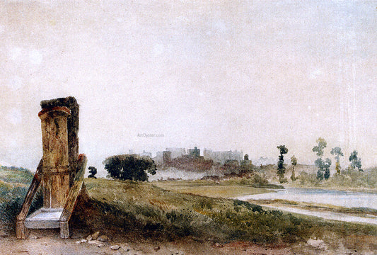  Peter De Wint Lower Hope, Windsor, Berkshire - Canvas Print