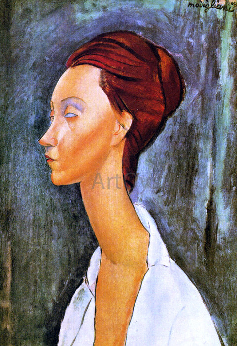  Amedeo Modigliani Lunia Czechovska - Canvas Print