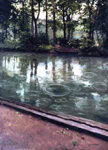  Gustave Caillebotte L'Yerres - Canvas Print