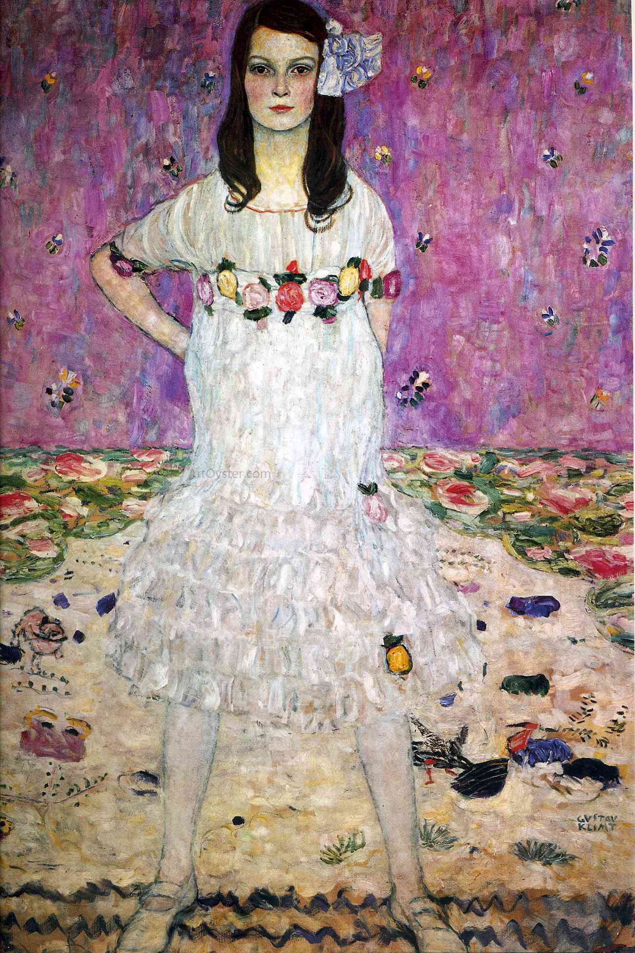  Gustav Klimt A Mada Primavesi - Canvas Print