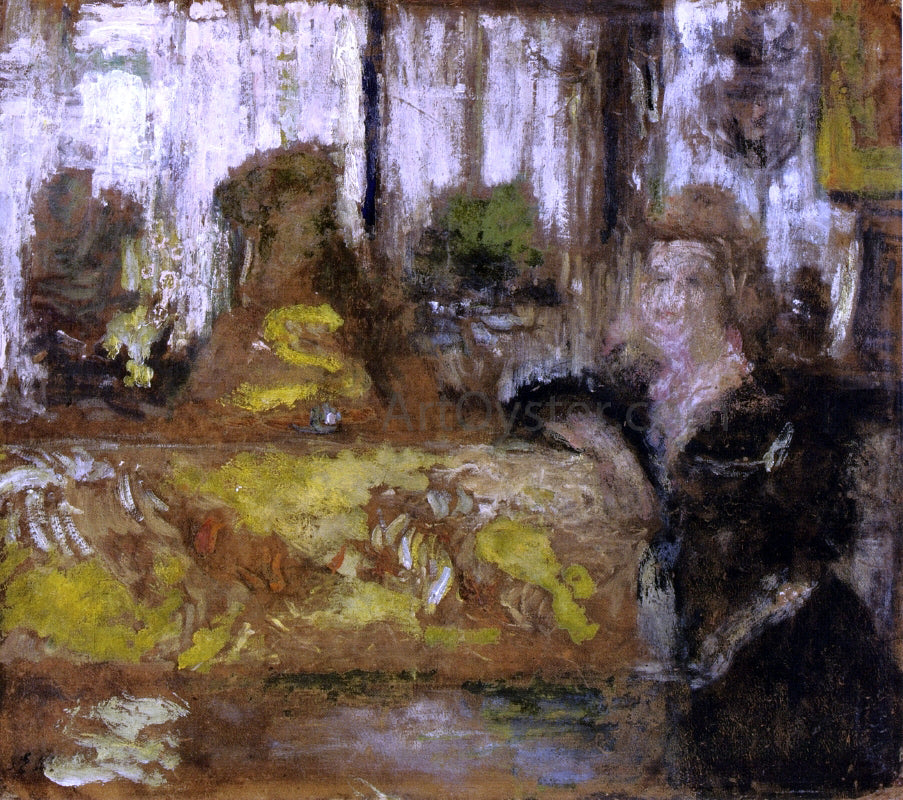  Edouard Vuillard Madame Arthur Fontaine - Canvas Print