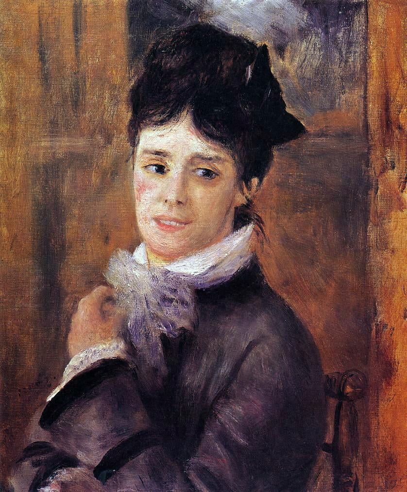  Pierre Auguste Renoir Madame Claude Monet - Canvas Print