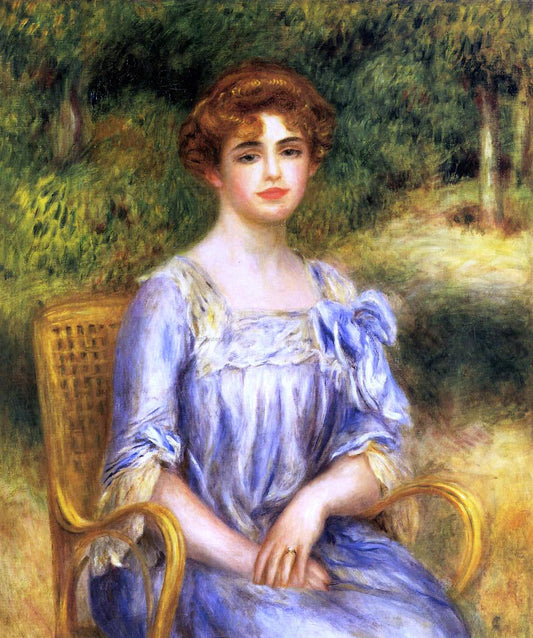  Pierre Auguste Renoir Madame Gaston Bernheim de Villers nee Suzanne Adler - Canvas Print