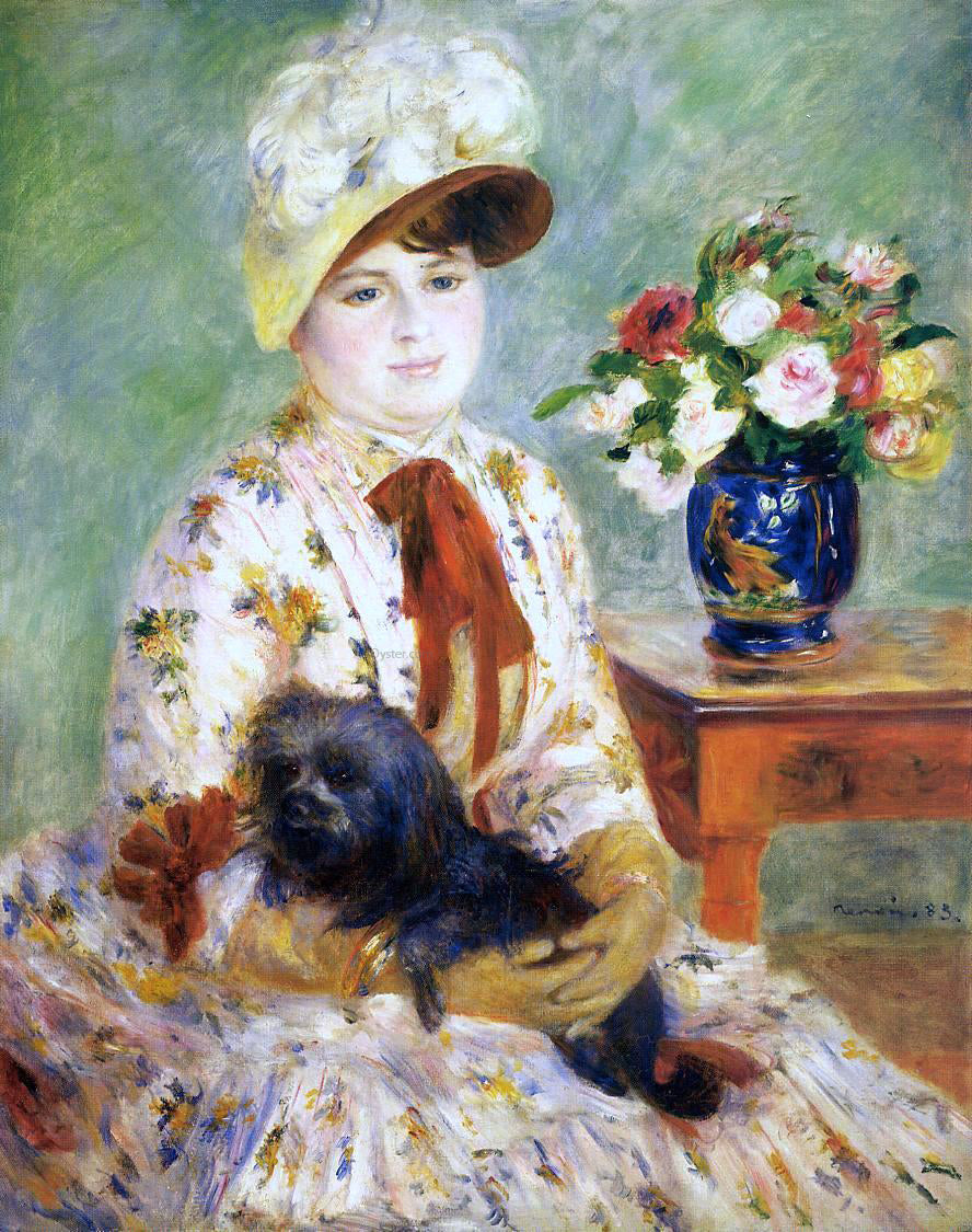  Pierre Auguste Renoir Madame Hagen - Canvas Print