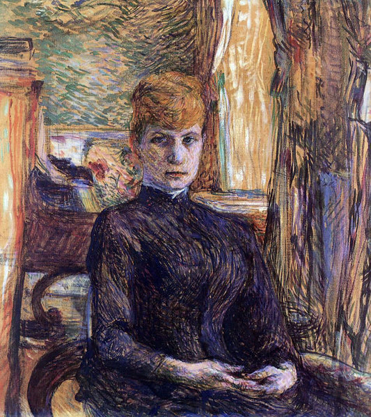  Henri De Toulouse-Lautrec Madame Juliette Pascal - Canvas Print