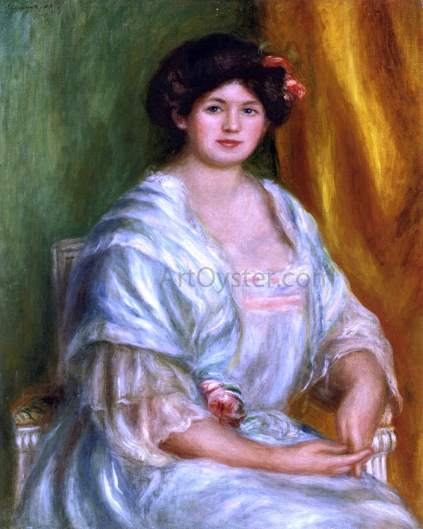  Pierre Auguste Renoir Madame Thurneyssen - Canvas Print