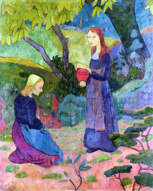  Paul Serusier Madeline with the Offering - Canvas Print