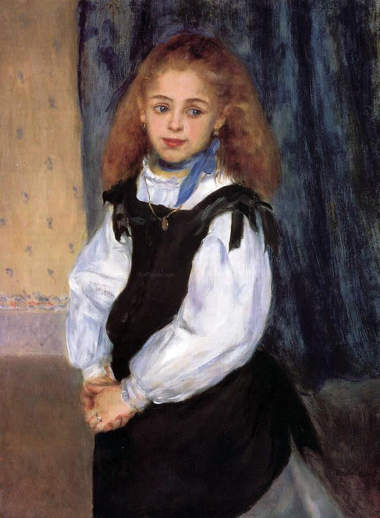  Pierre Auguste Renoir Mademoiselle Legrand - Canvas Print