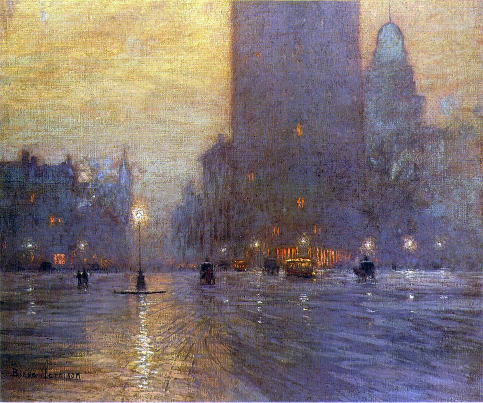  Lowell Birge Harrison Madison Square - Canvas Print