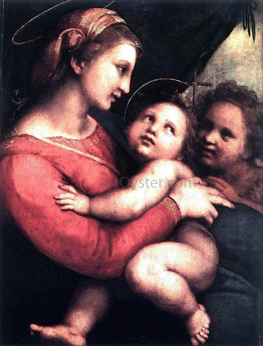  Raphael Madonna della Tenda - Canvas Print