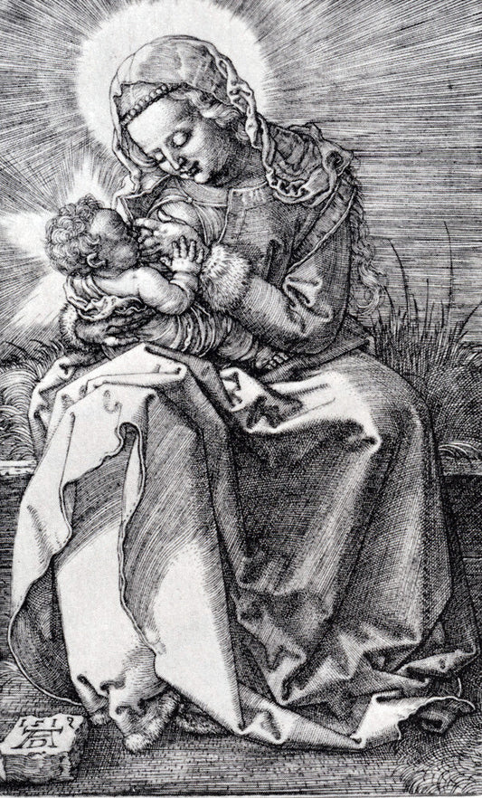  Albrecht Durer Madonna Nursing - Canvas Print