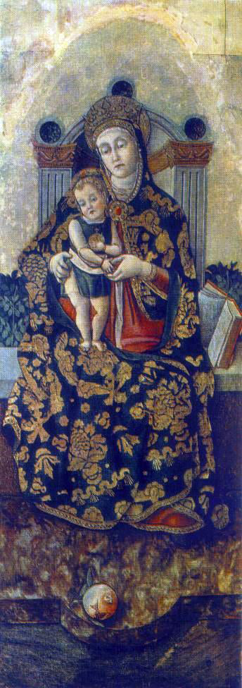  Vittorio Crivelli Madonna with the Child - Canvas Print