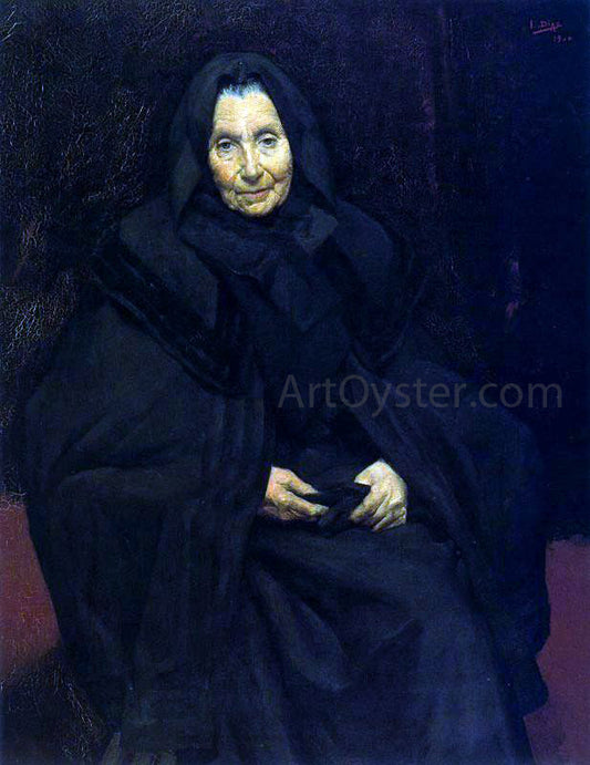  Ignacio Diaz Olano Madre del Pintor - Canvas Print
