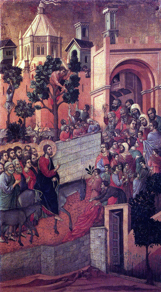  Duccio Di Buoninsegna Maesta (Detail From The Maesta Alterpiece) - Canvas Print