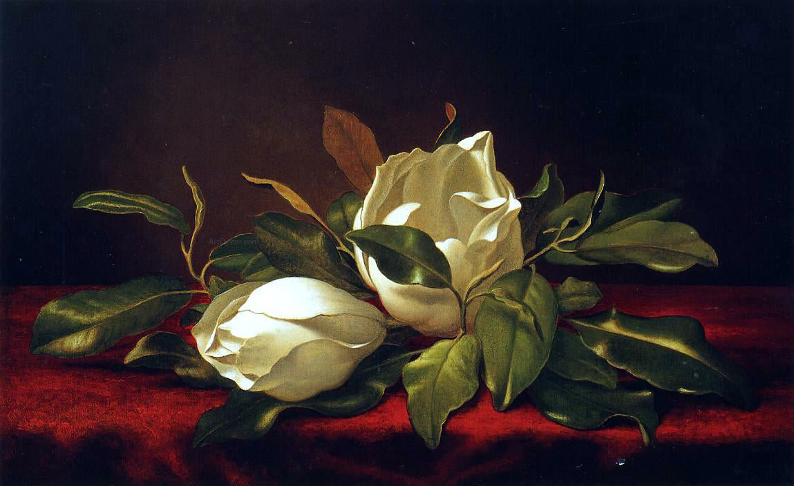  Martin Johnson Heade Magnoliae Grandeflorae - Canvas Print