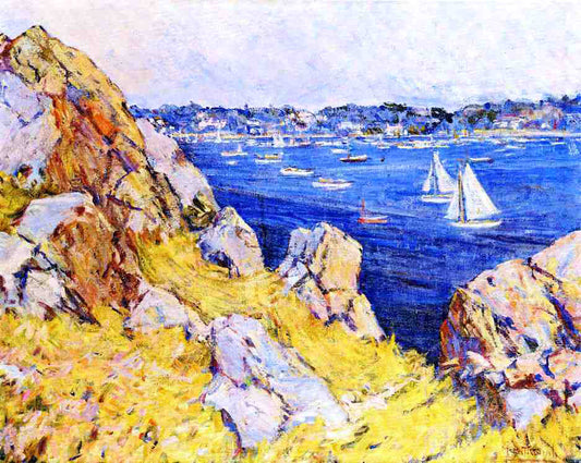  Mary Bradish Titcomb Marblehead Harbor - Canvas Print