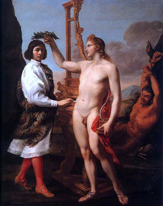  Andrea Sacchi Marcantonio Pasquilini Crowned by Apollo - Canvas Print