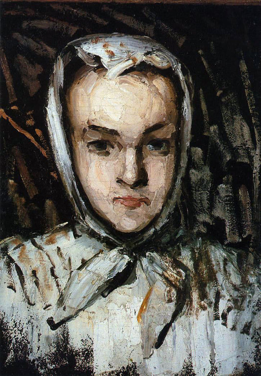  Paul Cezanne Marie Cezanne, the Artist's Sister - Canvas Print