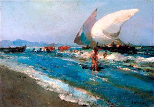  Jose Navarro Llorens Marina - Canvas Print