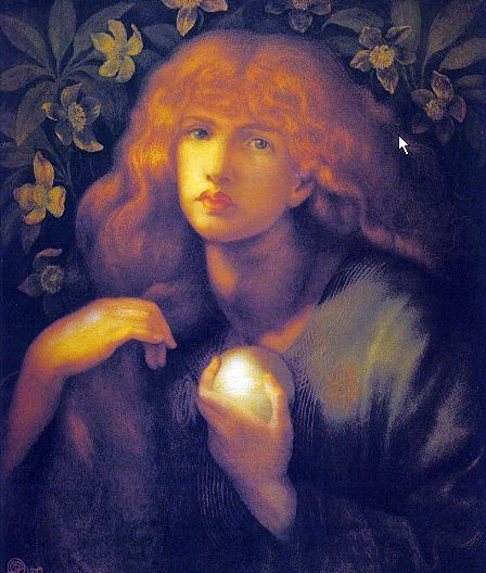  Dante Gabriel Rossetti Mary Magdalen - Canvas Print