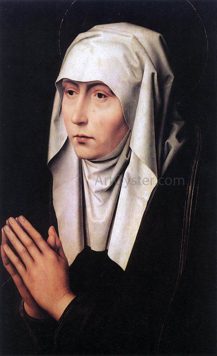  Hans Memling Mater Dolorosa - Canvas Print