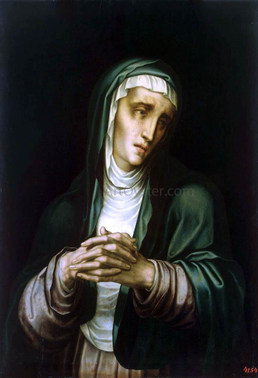  Luis De Morales Mater Dolorosa - Canvas Print