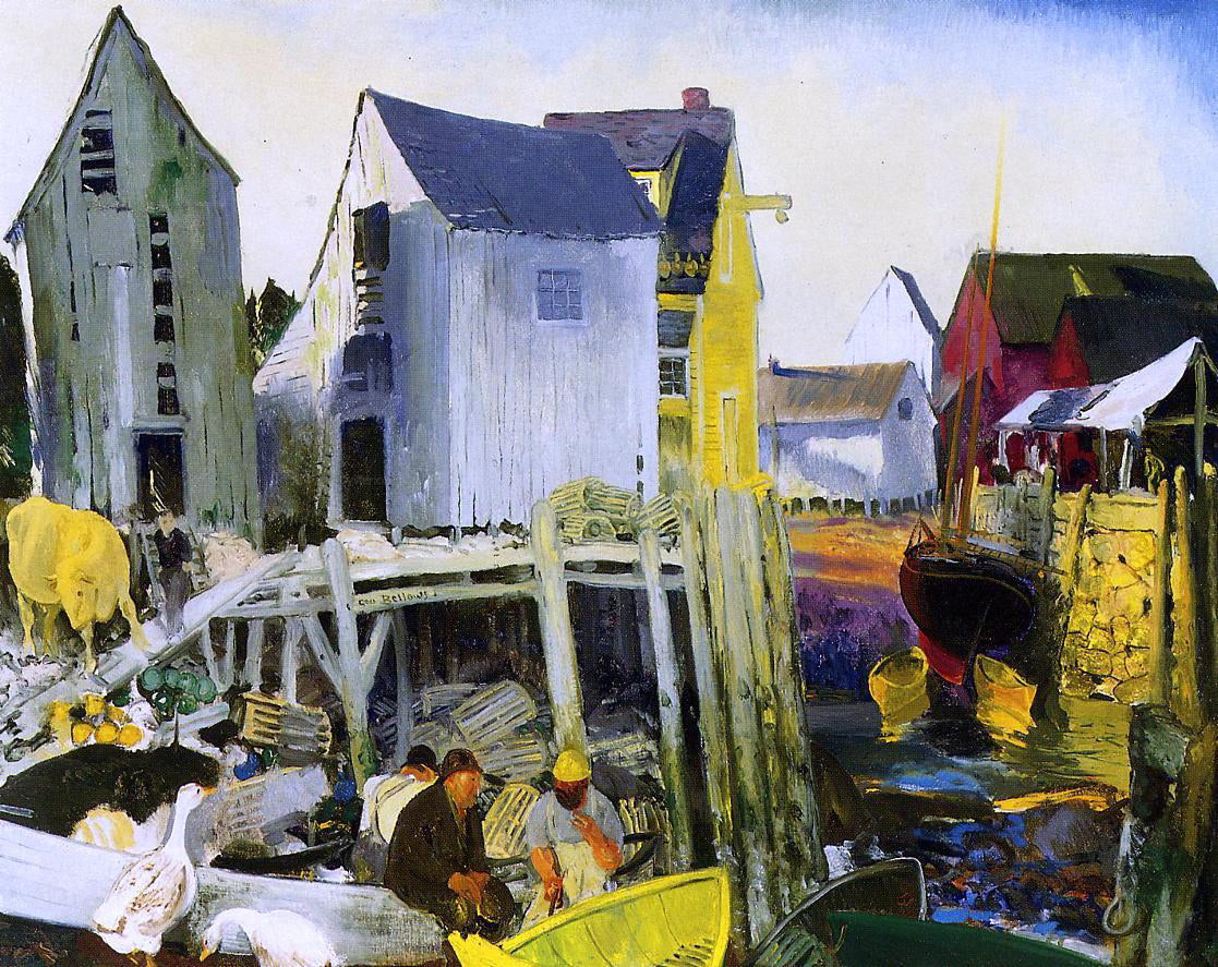  George Wesley Bellows Matinicus - Canvas Print