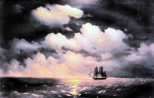  Ivan Constantinovich Aivazovsky Merkuri - Canvas Print