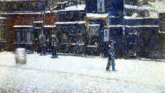  Frederick Childe Hassam Messinger Boy - Canvas Print