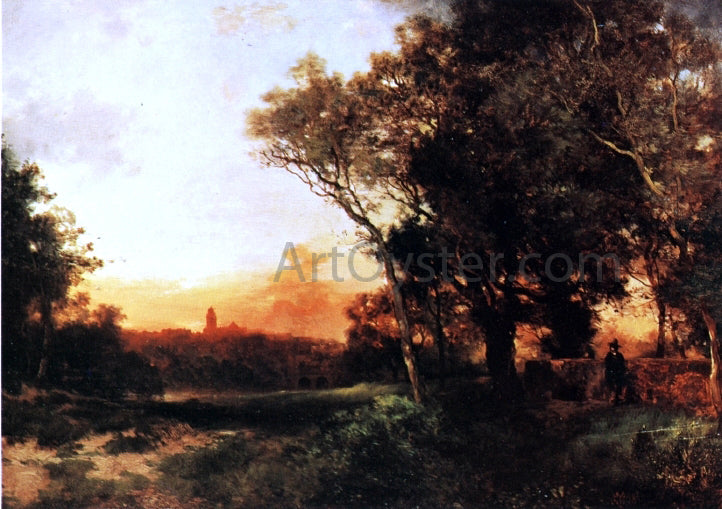  Thomas Moran Mexico - Landscape - Canvas Print