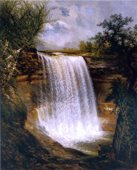  Gilbert Munger Minnehaha - Canvas Print