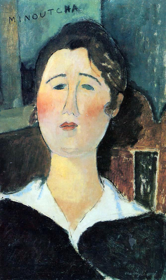  Amedeo Modigliani Minoutcha - Canvas Print