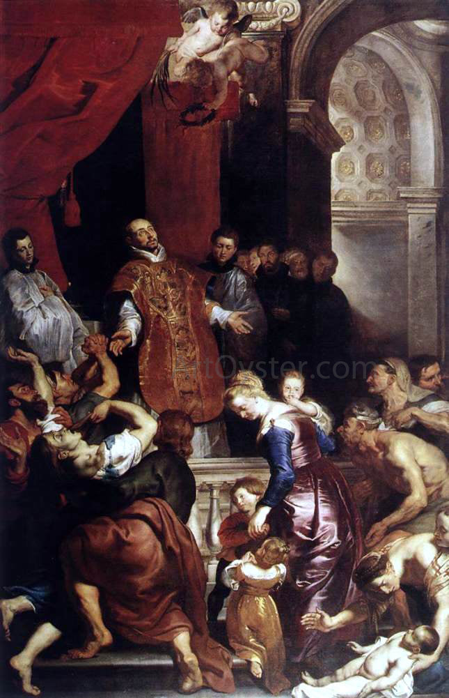  Peter Paul Rubens Miracles of St Ignatius - Canvas Print