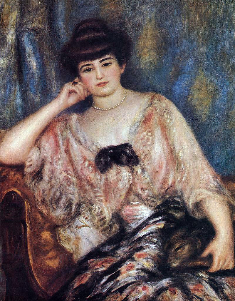  Pierre Auguste Renoir Misia - Canvas Print