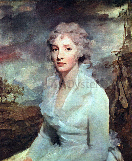  Sir Henry Raeburn Miss Eleanor Urquhart - Canvas Print