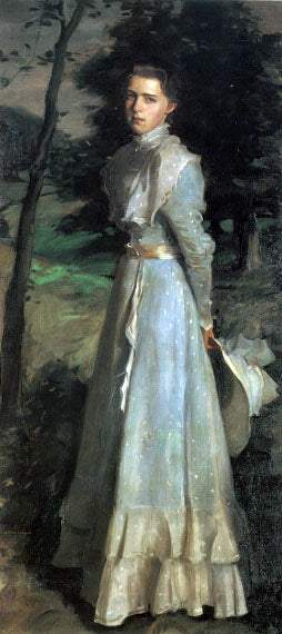  Harrington Mann Miss Tibbie Nairn - Canvas Print