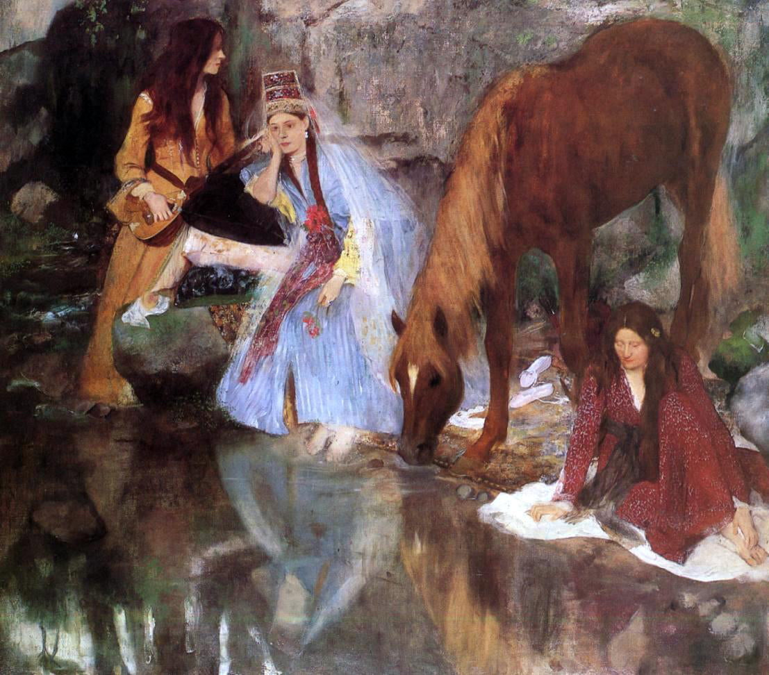  Edgar Degas Mlle Fiocre in the Ballet 'La Source' - Canvas Print
