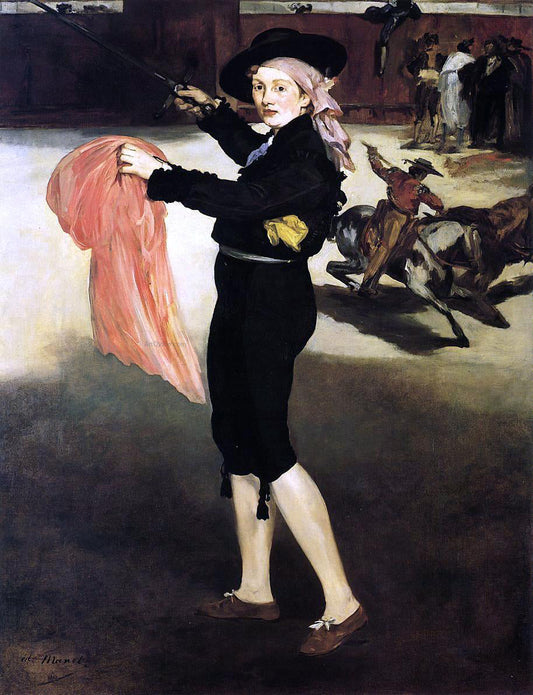  Edouard Manet Mlle V...in the Costume of an Espada - Canvas Print