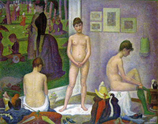  Georges Seurat Models - Canvas Print