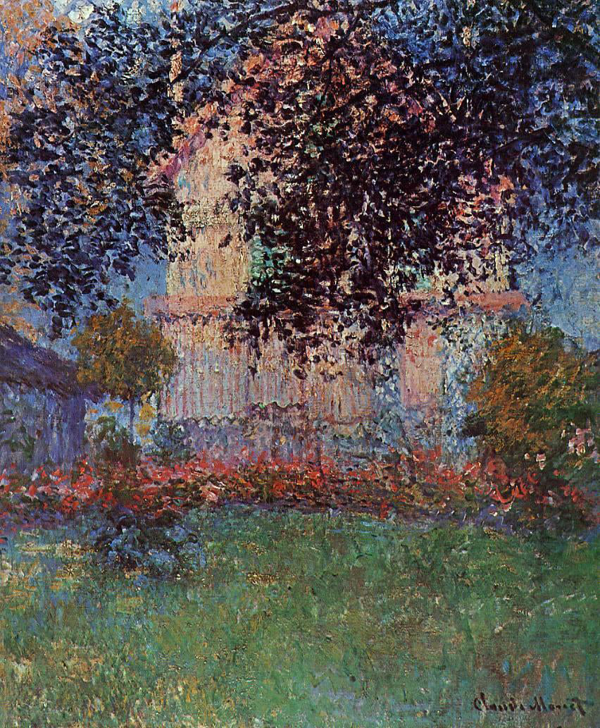  Claude Oscar Monet Monet's House in Argenteuil - Canvas Print