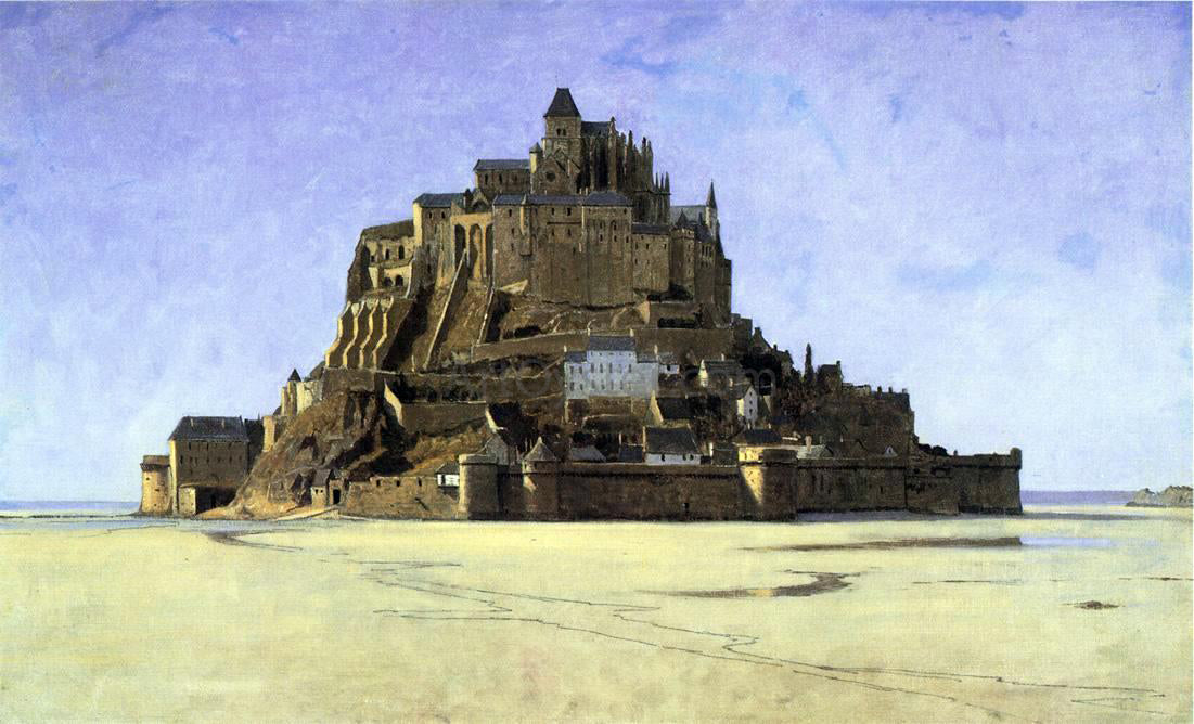  William Stanley Haseltine Mont Saint Michel - Canvas Print